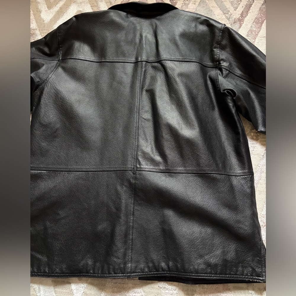 Men's Leather Jacket - Picture 2 of 6